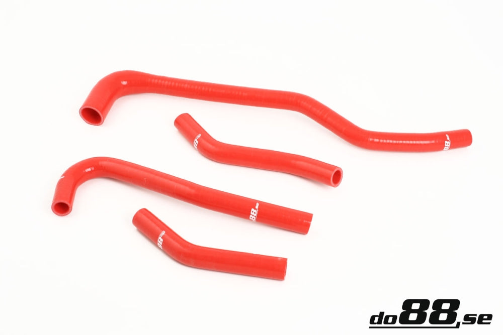 SAAB 9000 1992-98 Heater hoses Red