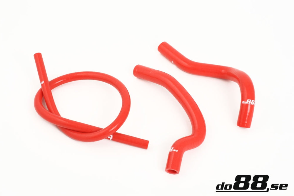 Volvo 240 Turbo 1979-1984 Coolant hoses complement Red