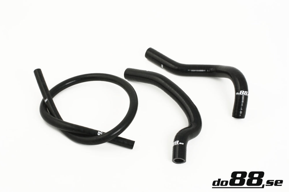 Volvo 240 Turbo 1979-1984 Coolant hoses complement Black