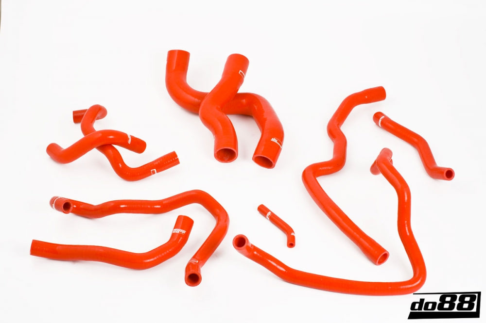 BMW M3 E90 E92 Coolant hoses Red