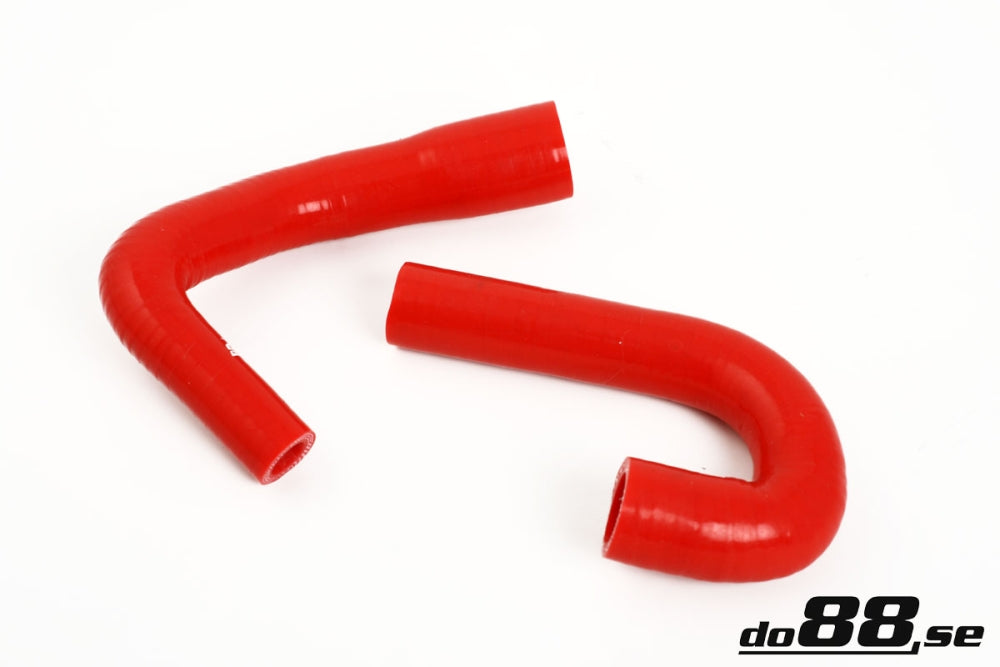 SAAB 9000 Turbo 91-98 Idle valve hoses Red