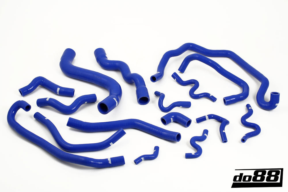 SAAB 9-3 2.8t V6 2006- Coolant hoses Blue