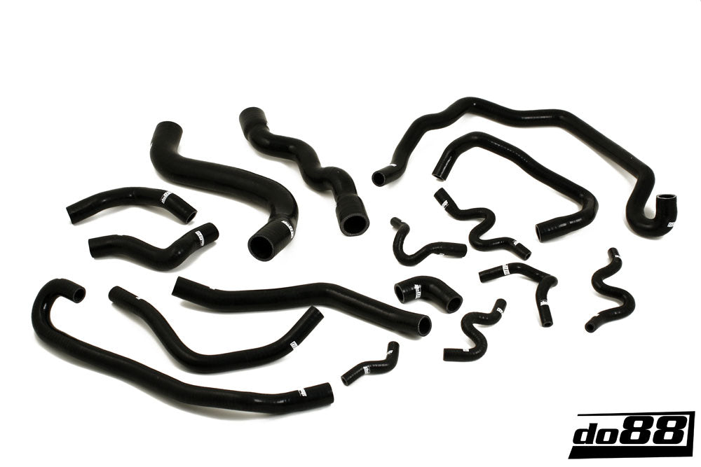 SAAB 9-3 2.8t V6 2006- Coolant hoses Black
