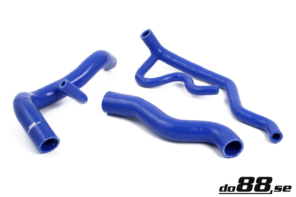 Volvo 700/940 Turbo Coolant hoses Blue - Harrys Euro