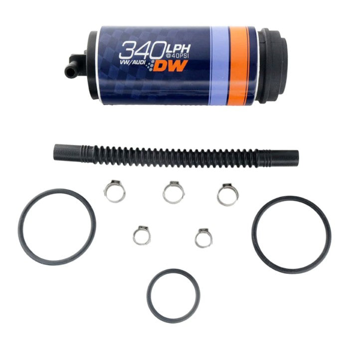 DeatschWerks High-Flow Fuel Pumps, MkIV/MkV/MkVI Volkswagen 1.8T, 2.0T FSI, 2.0 TSI, VR6, 8N/8P/8L Audi, DW340v