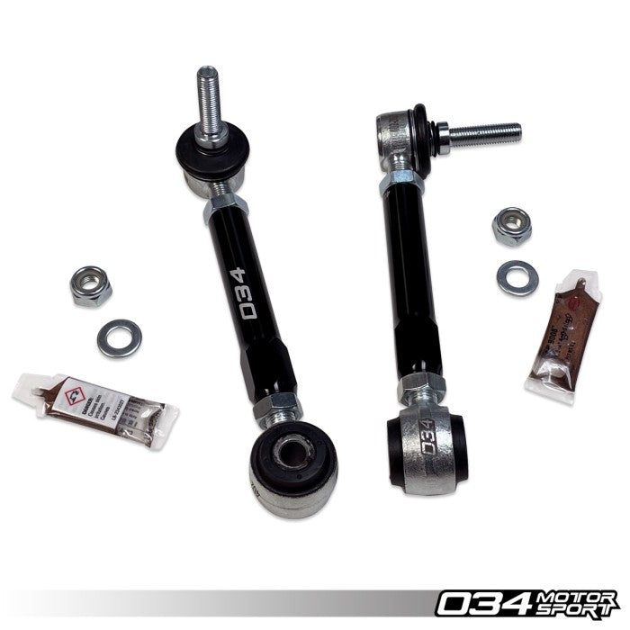 034Motorsport Dynamic+ Sway Bar Bundle Package, B9/B9.5 Audi Q5/SQ5 w/ OEM Air Suspension