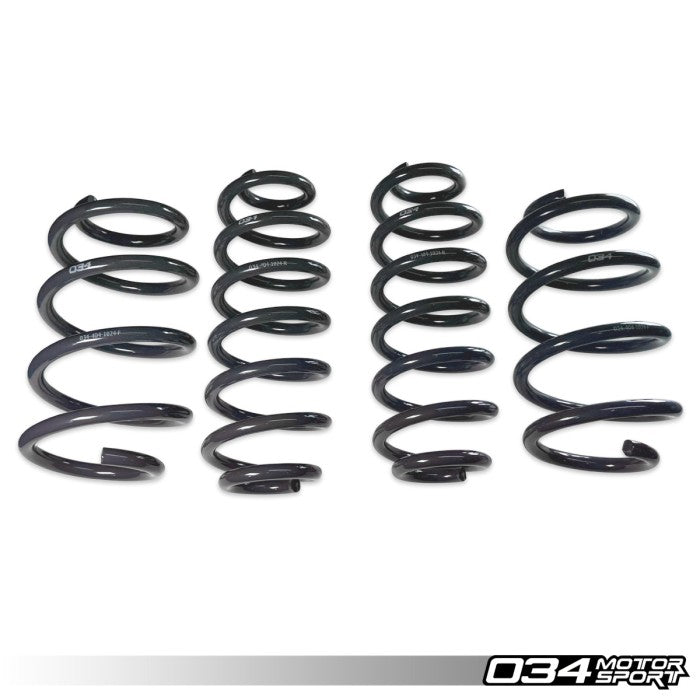 Dynamic+ Lowering Springs for 8P Audi A3 3.2 VR6