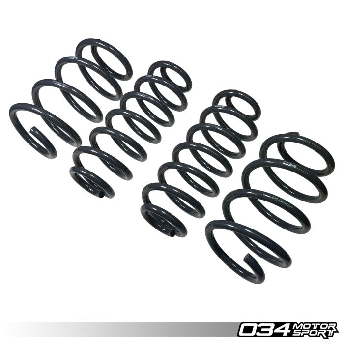 Dynamic+ Lowering Springs for 8P Audi A3 3.2 VR6