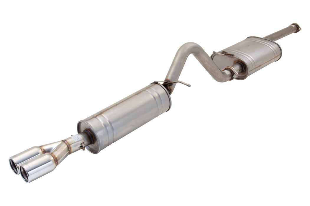 FALCON BA BF FG UTE XR6 EXHAUST CAT BACK STAINLESS UNPOLISHED