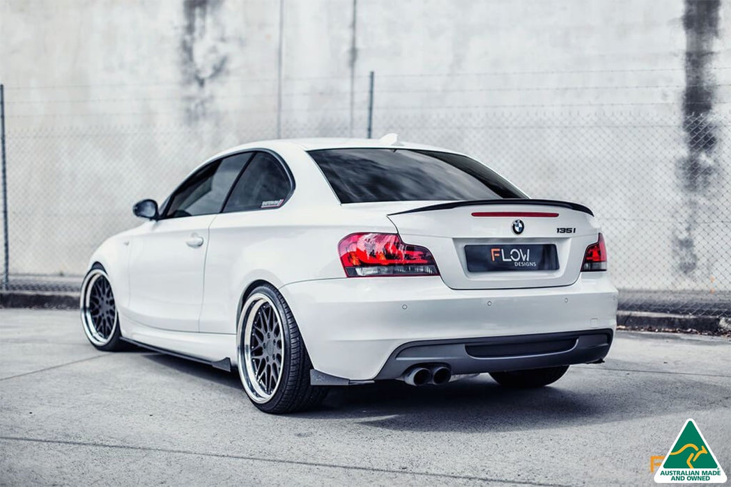 E82 M Sport Rear Spat Winglets (Pair)-Flow Designs