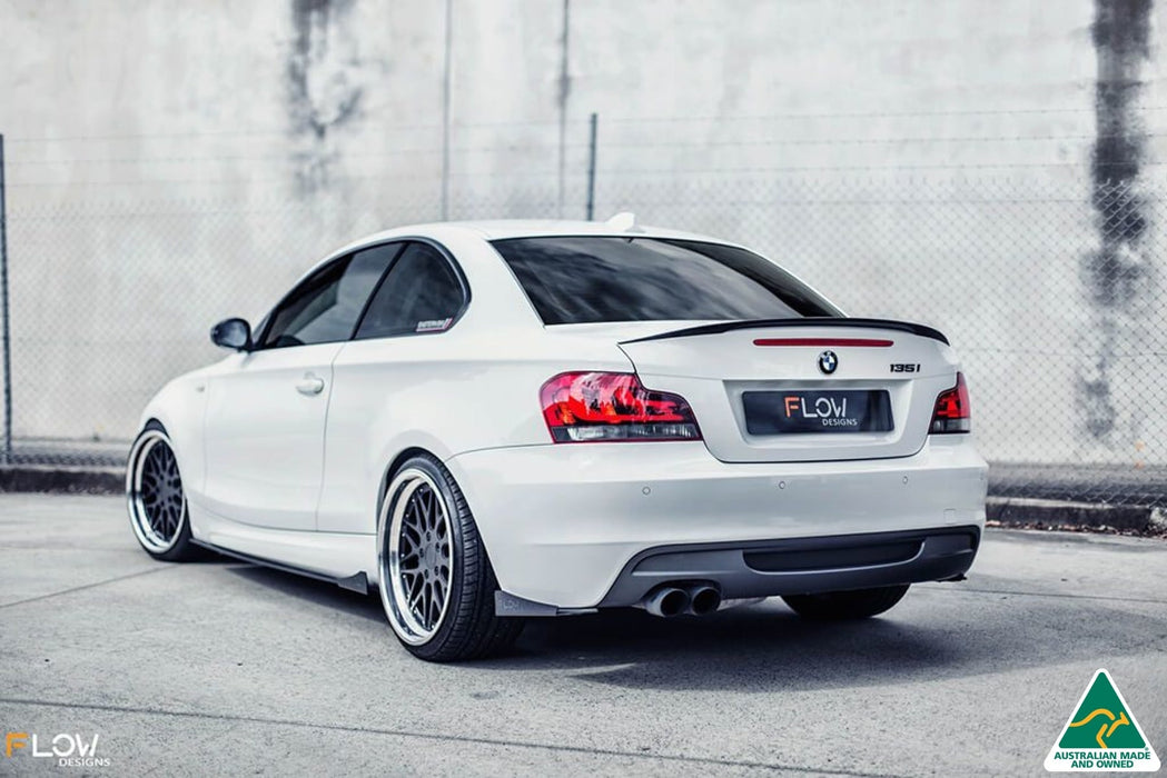 E82 M Sport Side Skirt Splitter Winglets (Pair)-Flow Designs