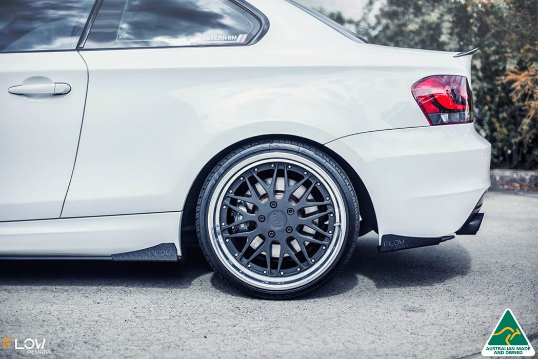 E82 M Sport Rear Spat Winglets (Pair)-Flow Designs