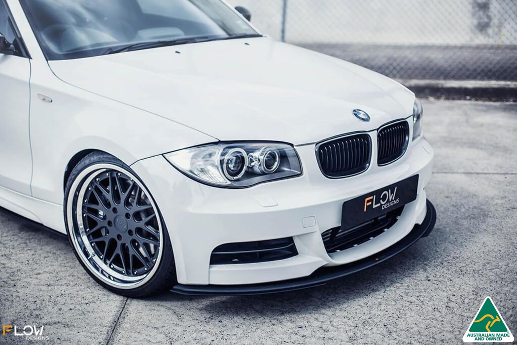 E82 M Sport Front Lip Splitter Extensions (Pair)-Flow Designs