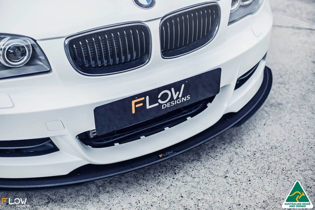 E82 M Sport Front Lip Splitter Extensions (Pair)-Flow Designs