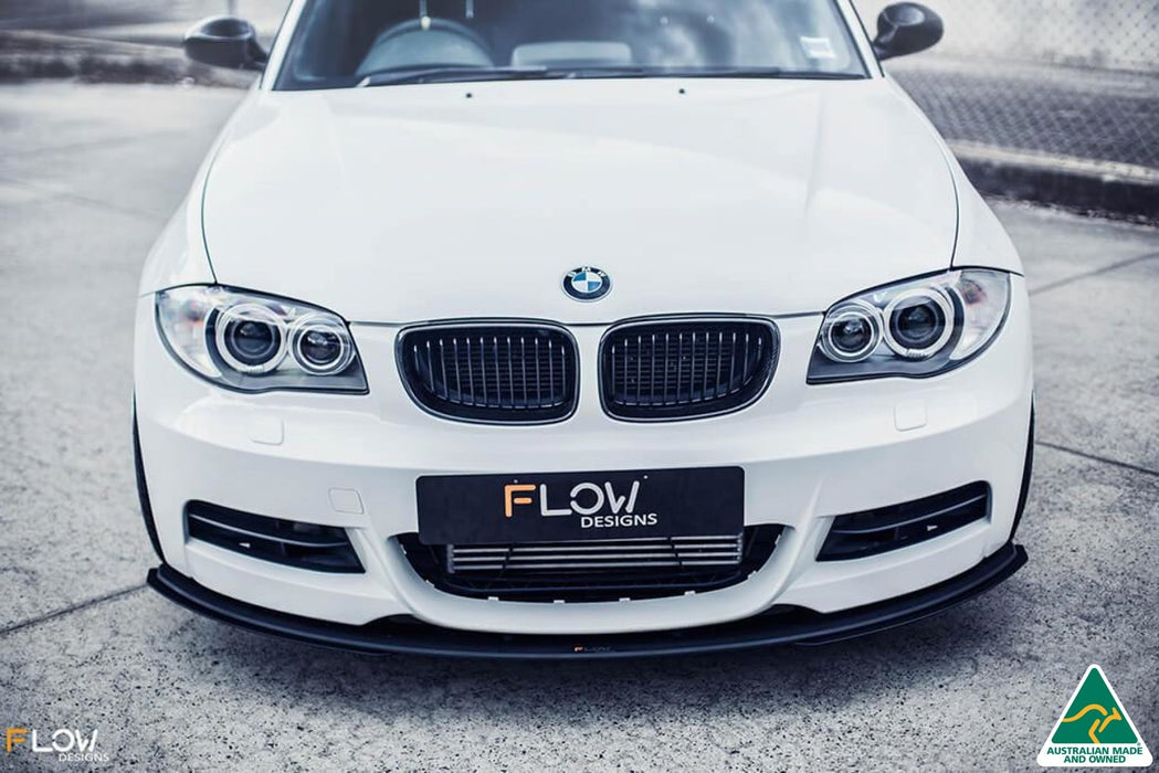 E82 M Sport Front Lip Splitter Extensions (Pair)-Flow Designs