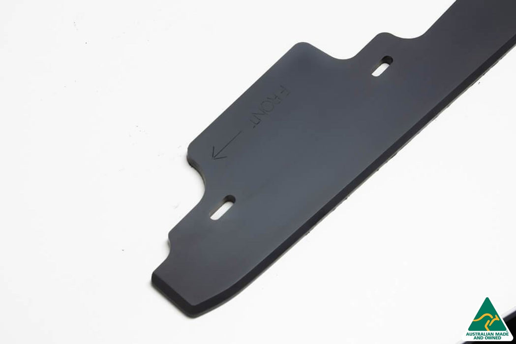 E82 M Sport Side Skirt Splitters V3 (Pair)-Flow Designs