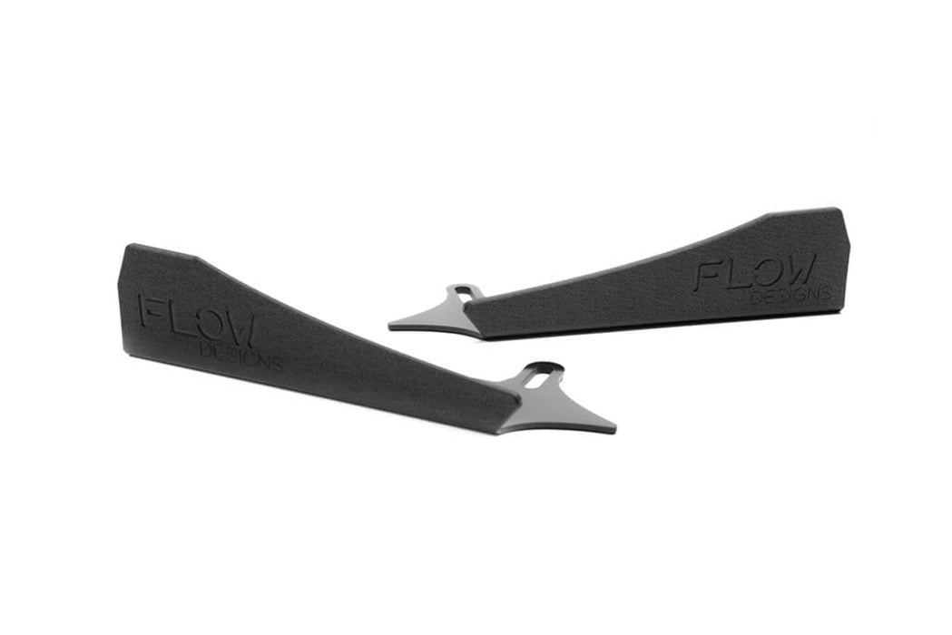 E82 M Sport Side Skirt Splitter Winglets (Pair)-Flow Designs