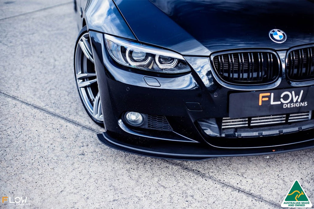E92 M Sport Front Lip Splitter Extensions (Pair)-Flow Designs