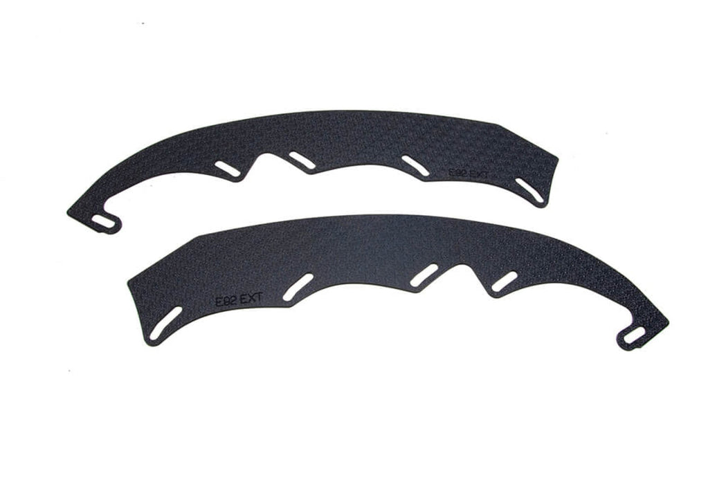E92 M Sport Front Lip Splitter Extensions (Pair)-Flow Designs