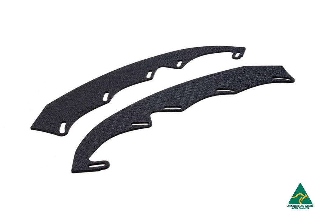 E92 M Sport Front Lip Splitter Extensions (Pair)-Flow Designs