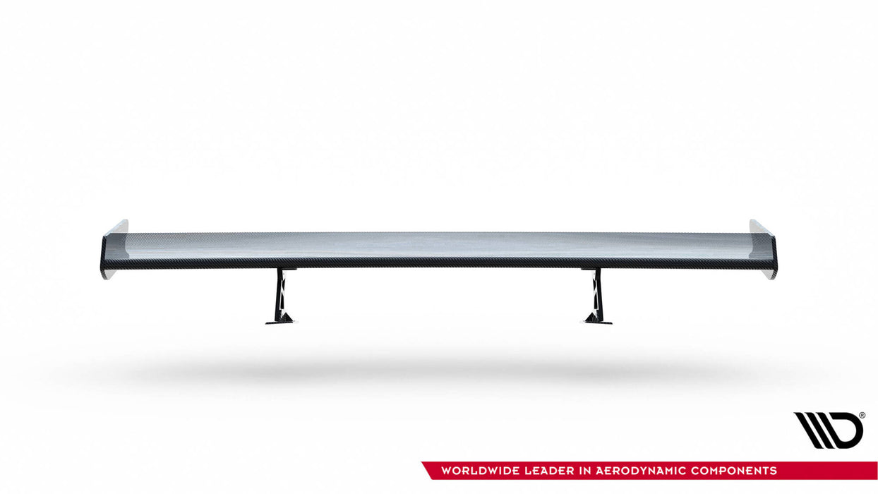 Carbon Spoiler With Internal Brackets Uprights Volkswagen Jetta GLI Mk7