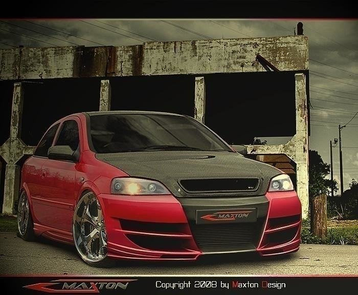 FRONT BUMPER OPEL ASTRA G