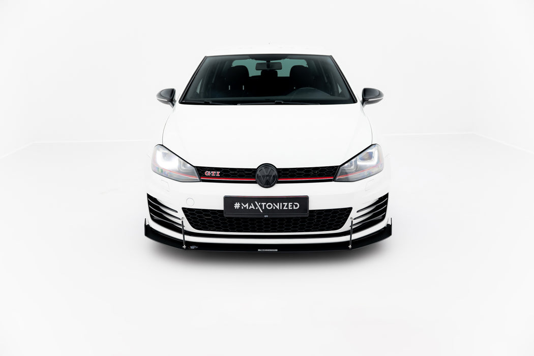 FRONT RACING SPLITTER VW GOLF VII GTI