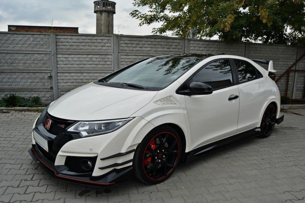 Honda Racing Splitter FRONT RACING SPLITTER v.1 HONDA CIVIC IX TYPE R — Harrys Euro