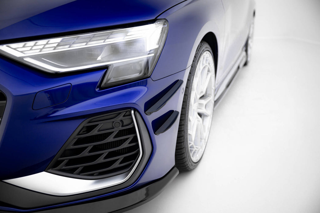 Front Bumper Wings (Canards) Audi S3 Sportback / A3 S-line Sportback  8Y Facelift