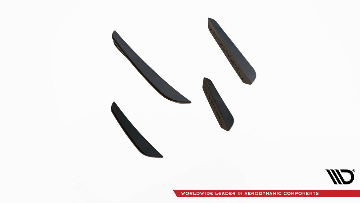 Front Bumper Wings (Canards) Audi R8 Mk2 Facelift