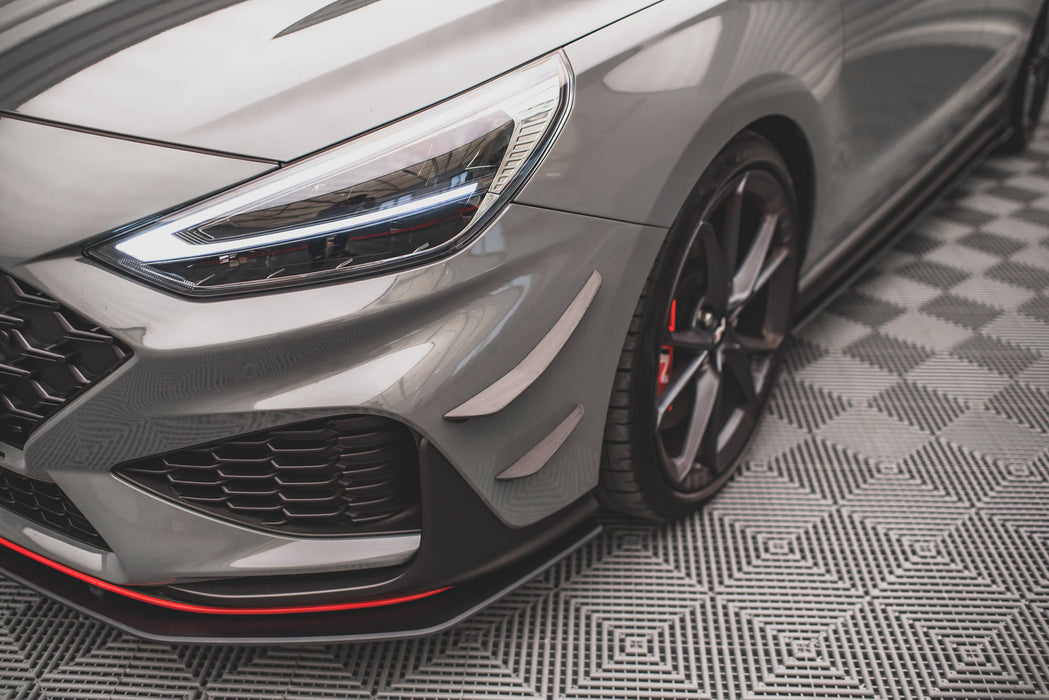 Front Bumper Wings (Canards) Hyundai I30 N / I30 N-Line Hatchback/Fastback Mk3 Facelift