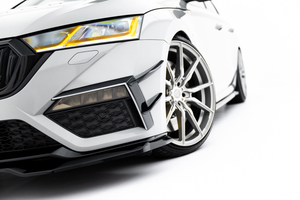 Front Bumper Wings (Canards) Skoda Octavia RS Mk4