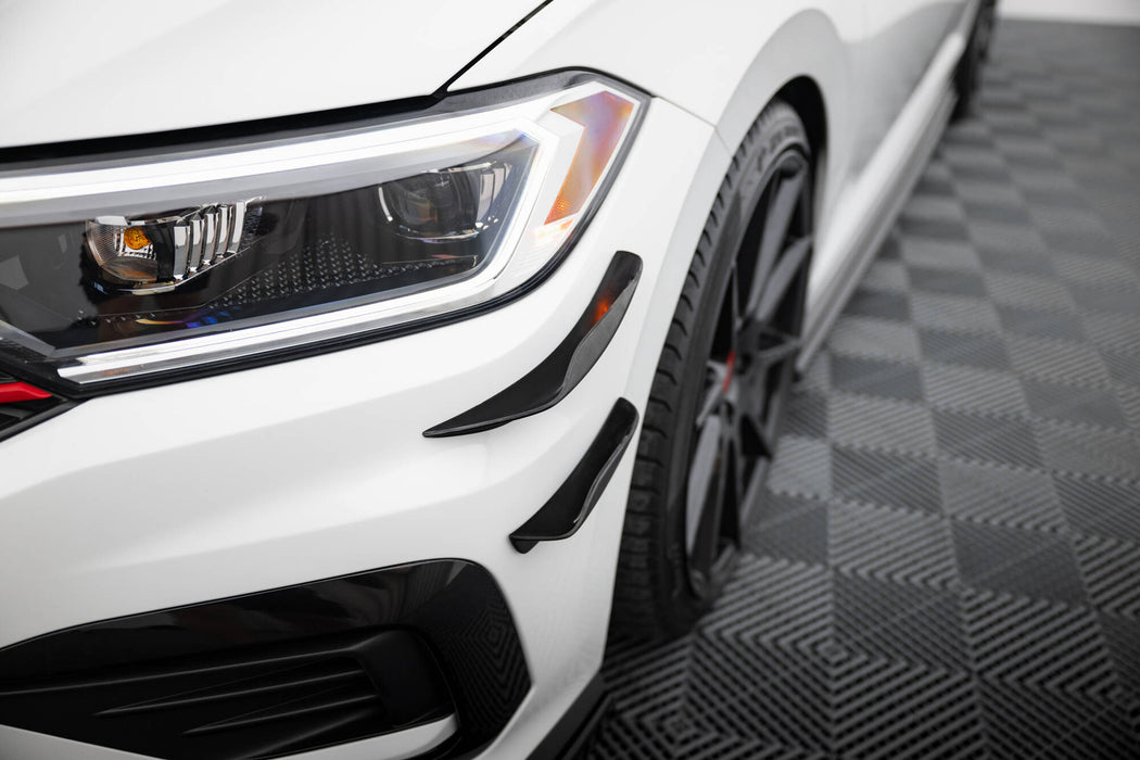 Front Bumper Wings (Canards) BMW 1 M-Pack / M140i F20 Facelift