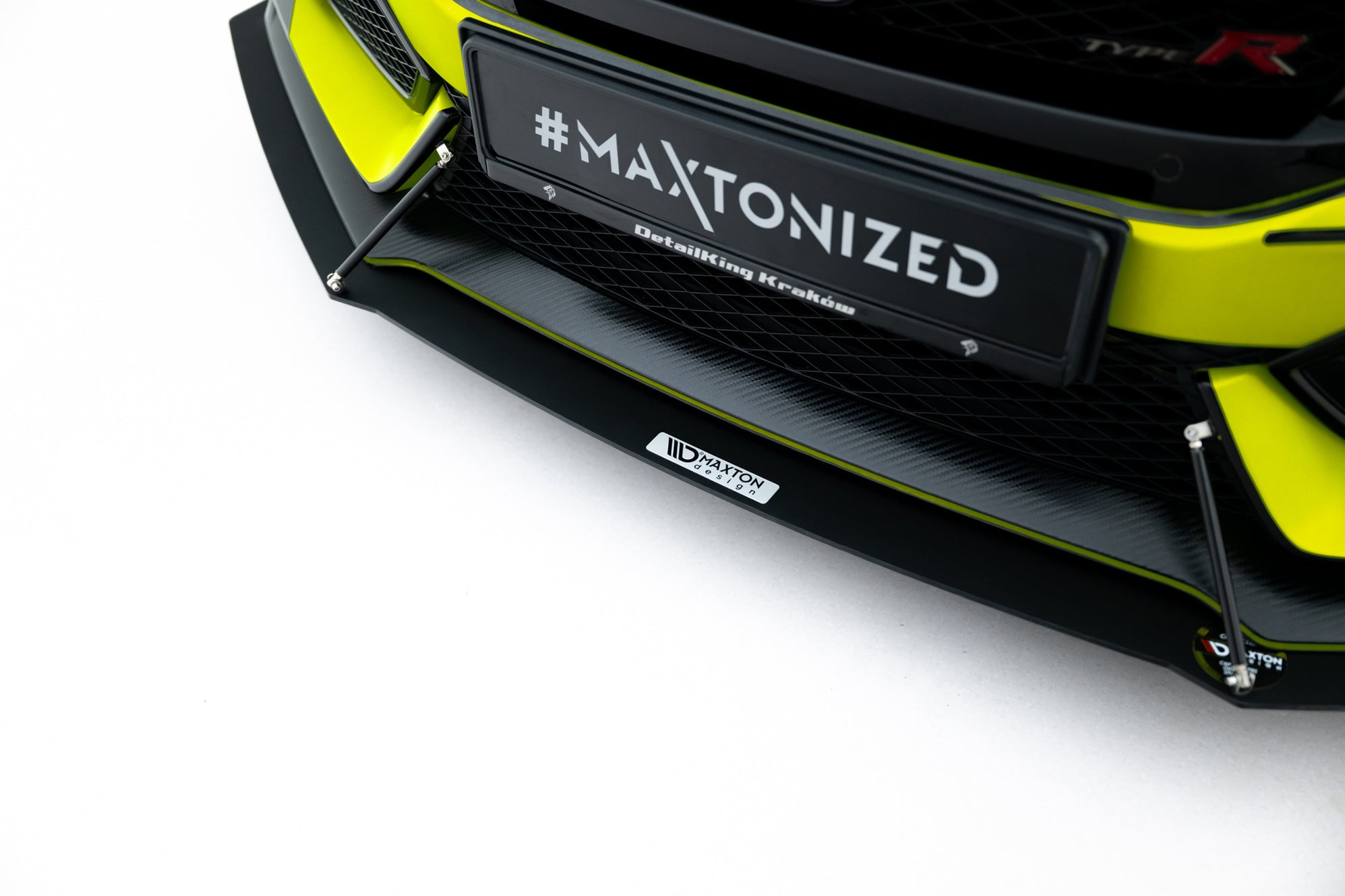 Front Racing Splitter V.1 Honda Civic Type-R Mk10 / Mk10 Facelift ...