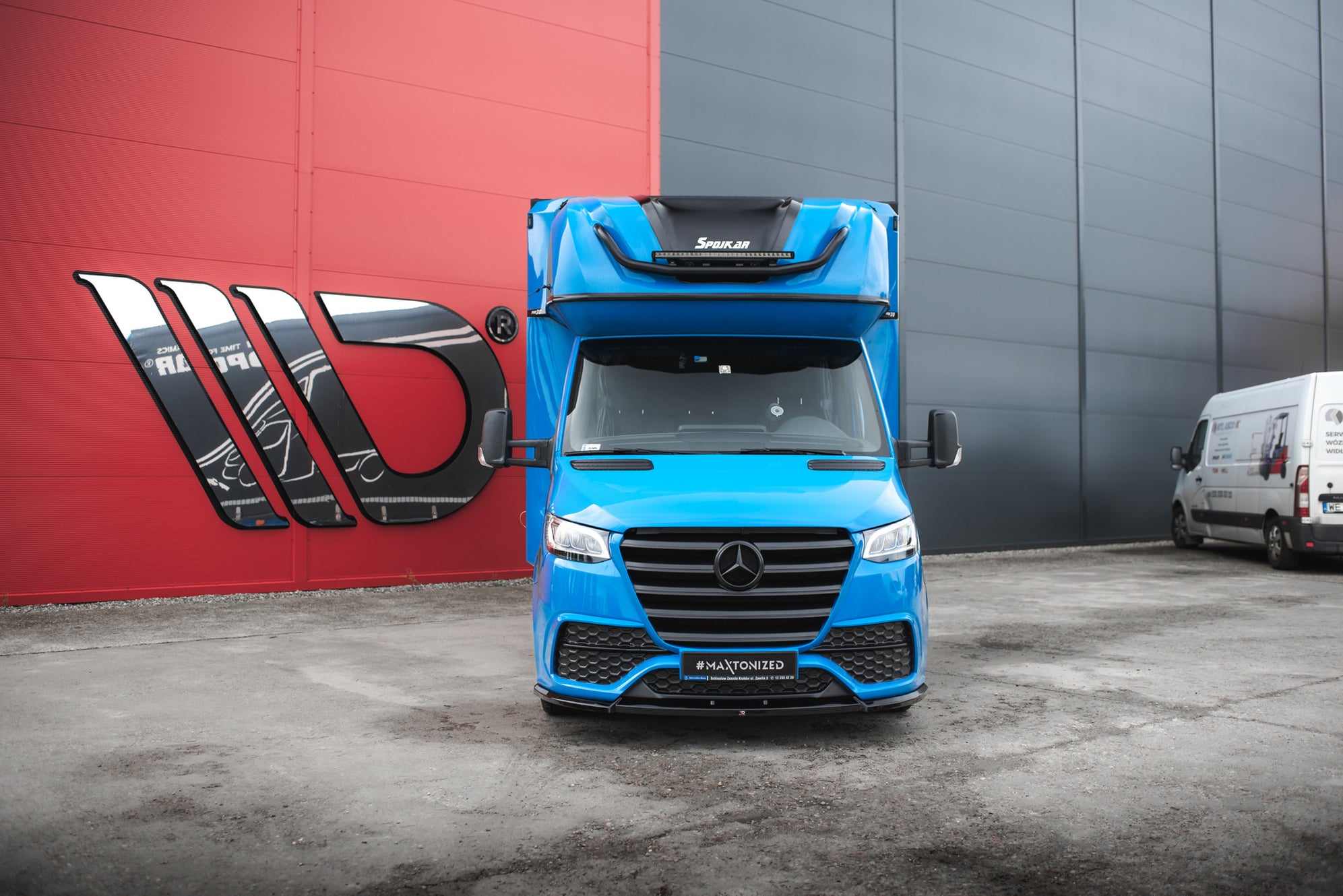 Front Splitter Mercedes-Benz Sprinter Mk3 — Harrys Euro