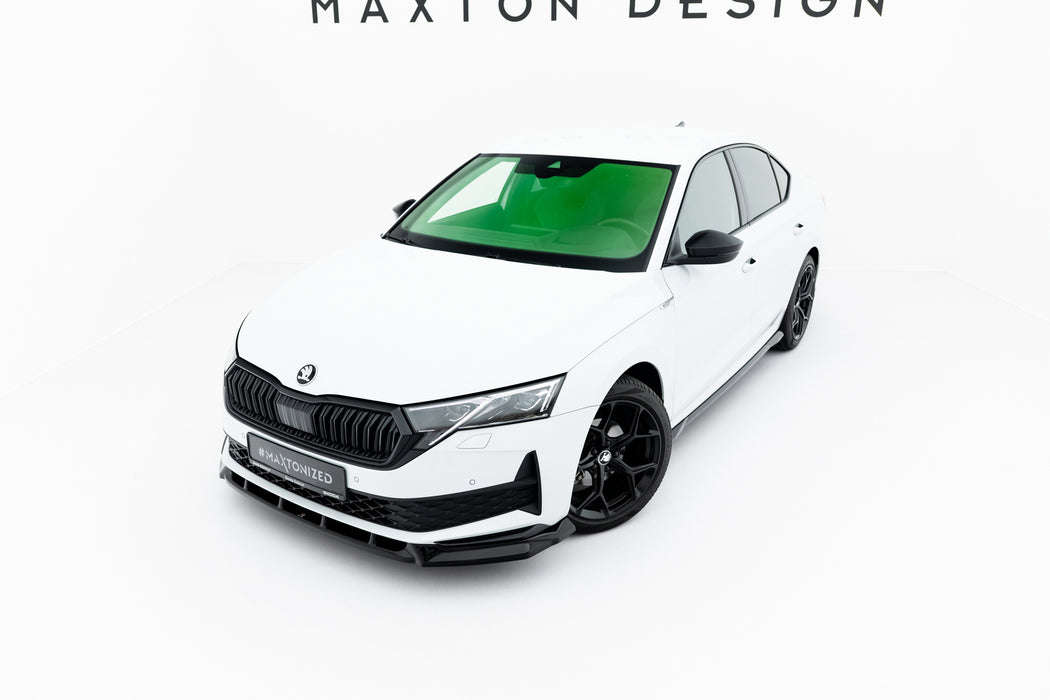 Front Splitter Skoda Octavia Sportline Liftback / Combi Mk4 Facelift