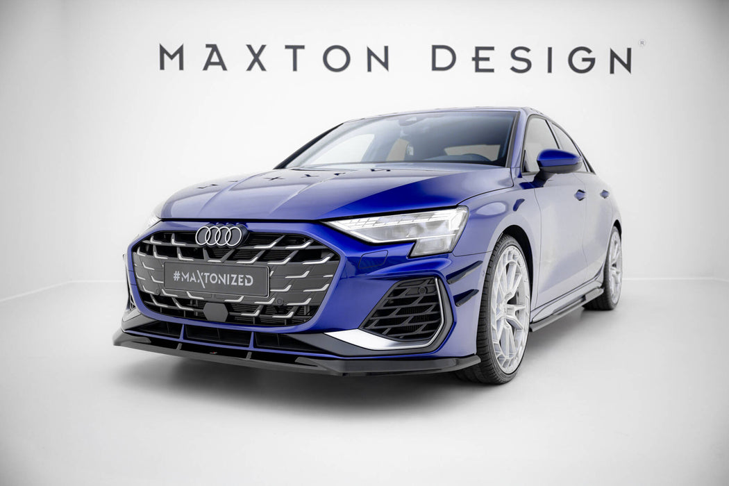 Front Splitter V.1 Audi S3 Sportback / A3 S-line Sportback  8Y Facelift