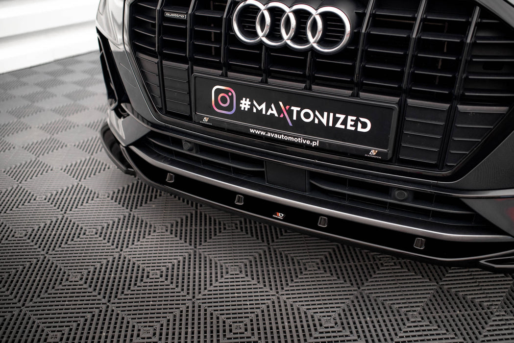 Front Splitter V.1 Audi Q3 S-Line SUV F3