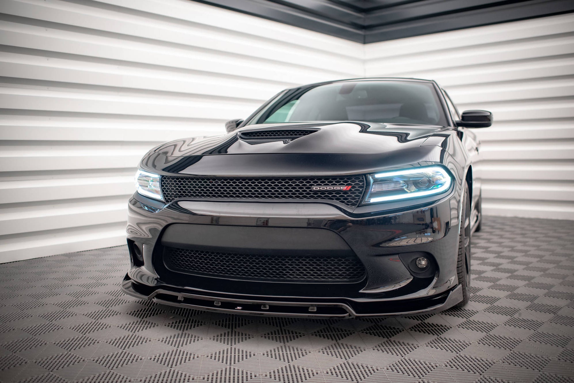 Front Splitter V.1 Dodge Charger SRT Mk7 Facelift — Harrys Euro