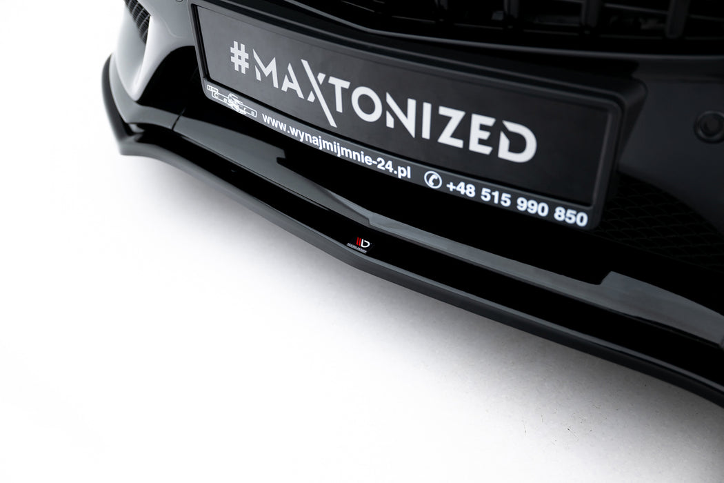 Front Splitter V.1 Mercedes- Benz C Coupe AMG-Line C205