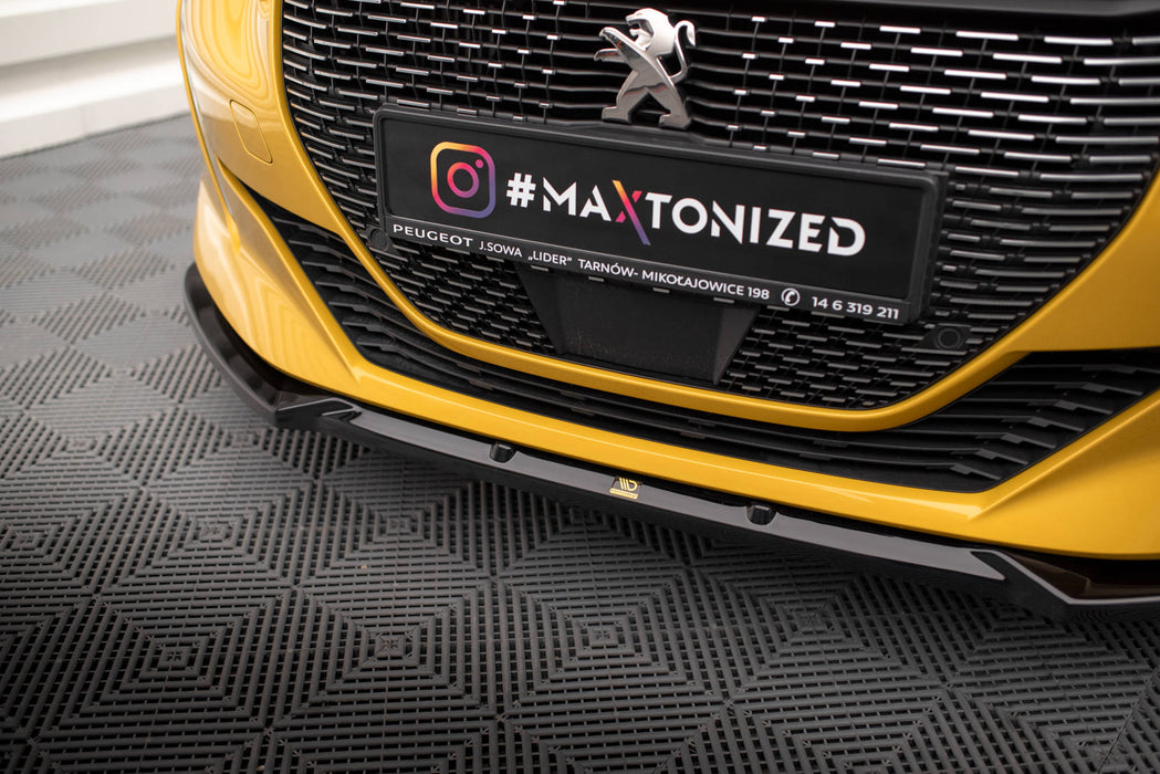 Front Splitter V.1 Peugeot 208 GT Mk2