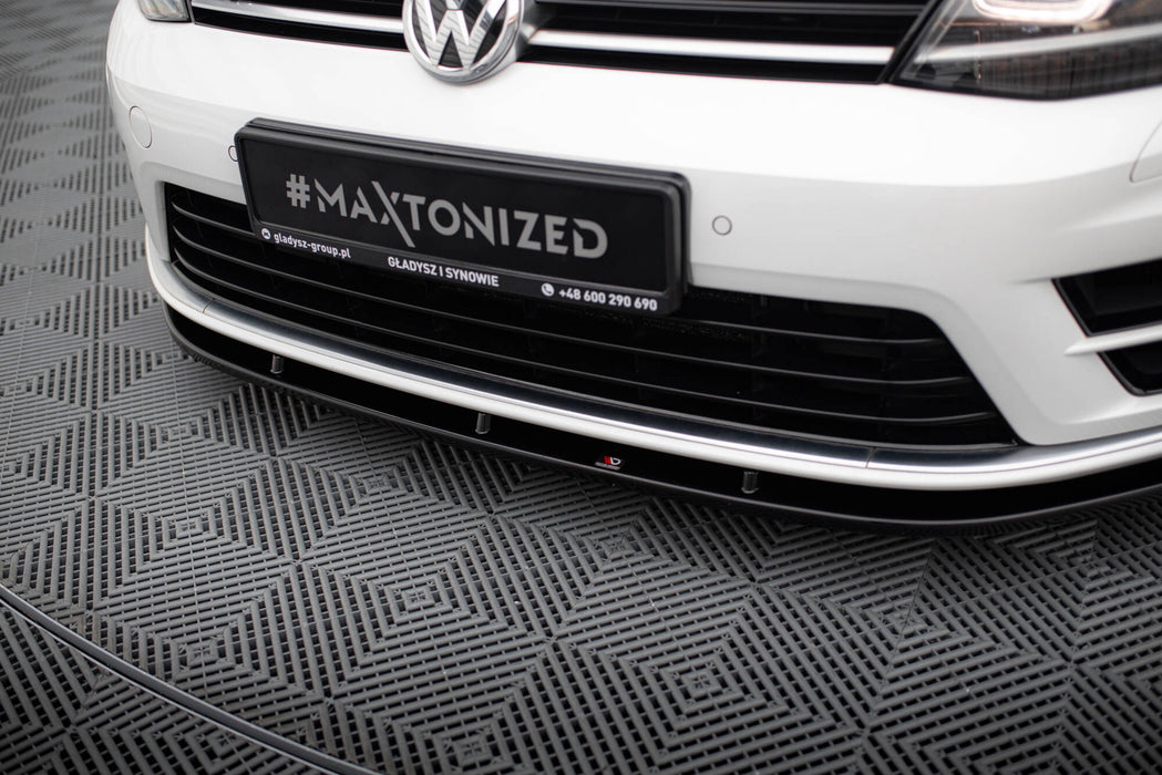 Front Splitter V.1 Volkswagen Golf R / R-Line Mk7 - Harrys Euro