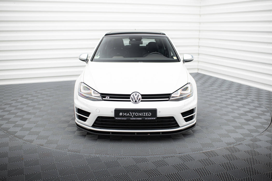 Front Splitter V.1 Volkswagen Golf R / R-Line Mk7 - Harrys Euro