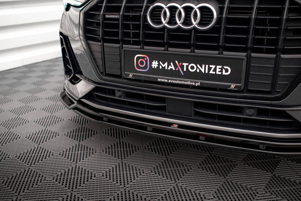 Front Splitter V.2 Audi Q3 S-Line SUV F3
