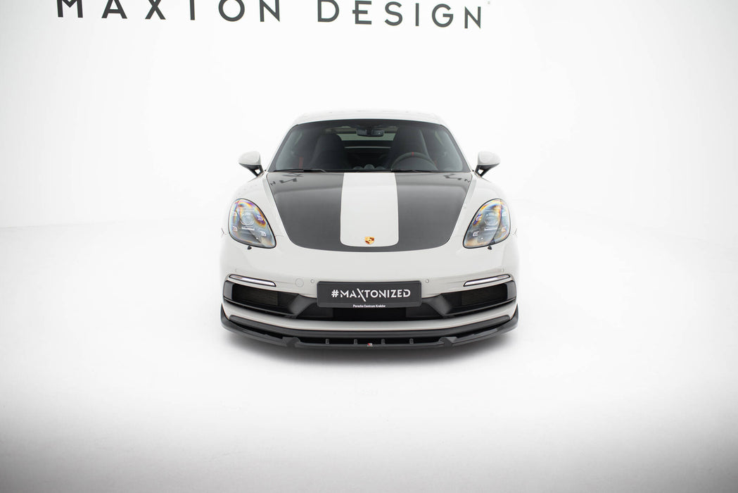 Front Splitter  V.2 Porsche 718 Cayman GTS 982c