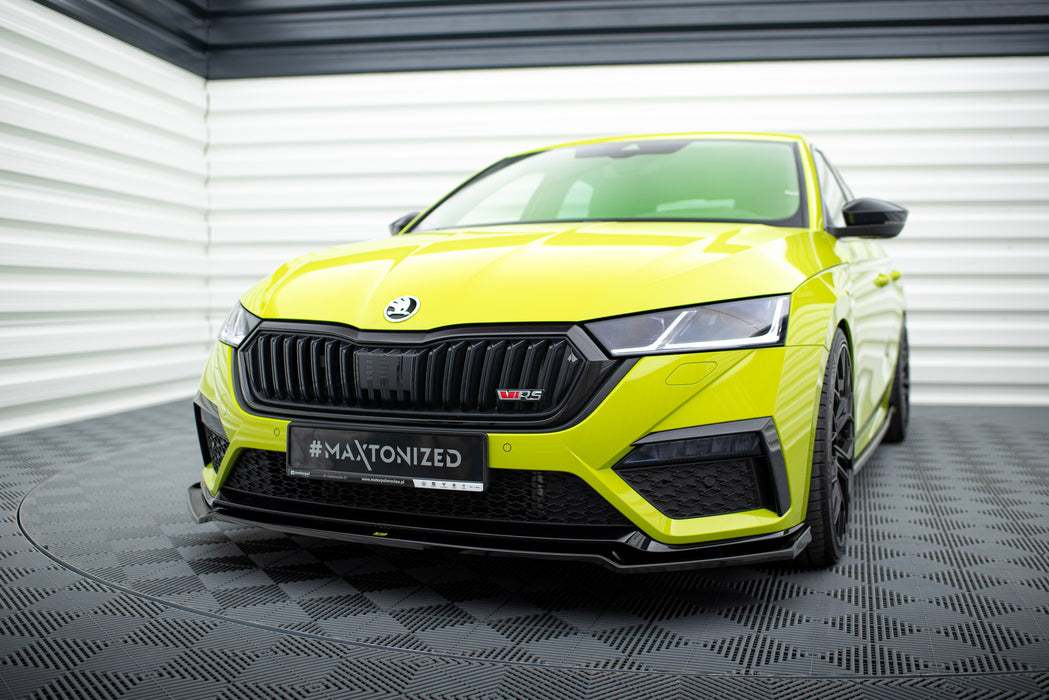Front Splitter V.2 Skoda Octavia RS Mk4