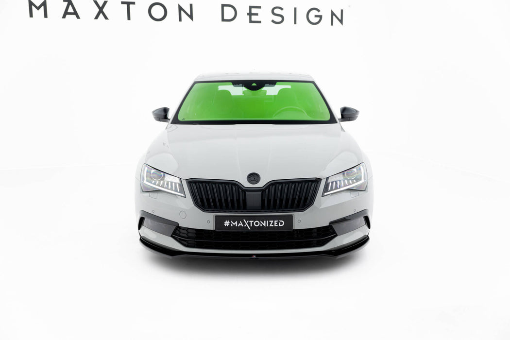 Front Splitter V.2 Skoda Superb Liftback / Combi Mk3
