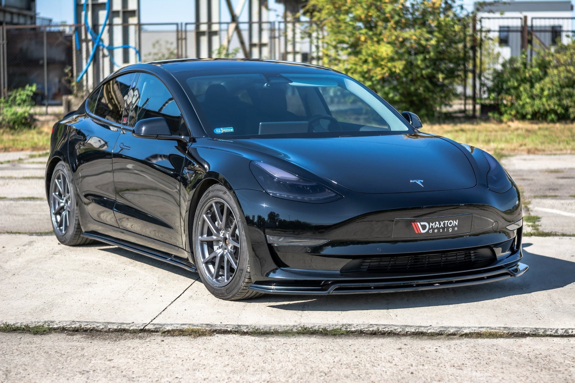 Front Splitter V.2 Tesla Model 3 — Harrys Euro