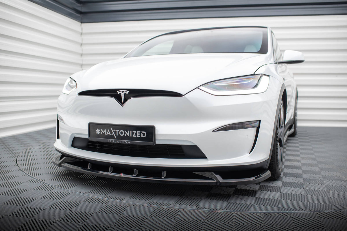Front Splitter V.2 Tesla Model X Mk1 Facelift — Harrys Euro