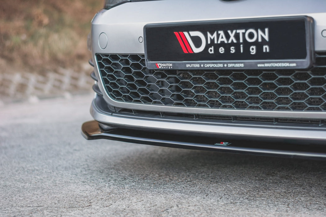 Front Splitter V.2 Volkswagen Golf GTI Mk7